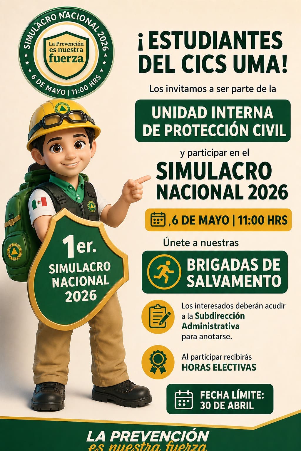 1er simulacro nacional