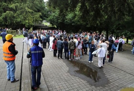 Simulacro sismo sep 2025