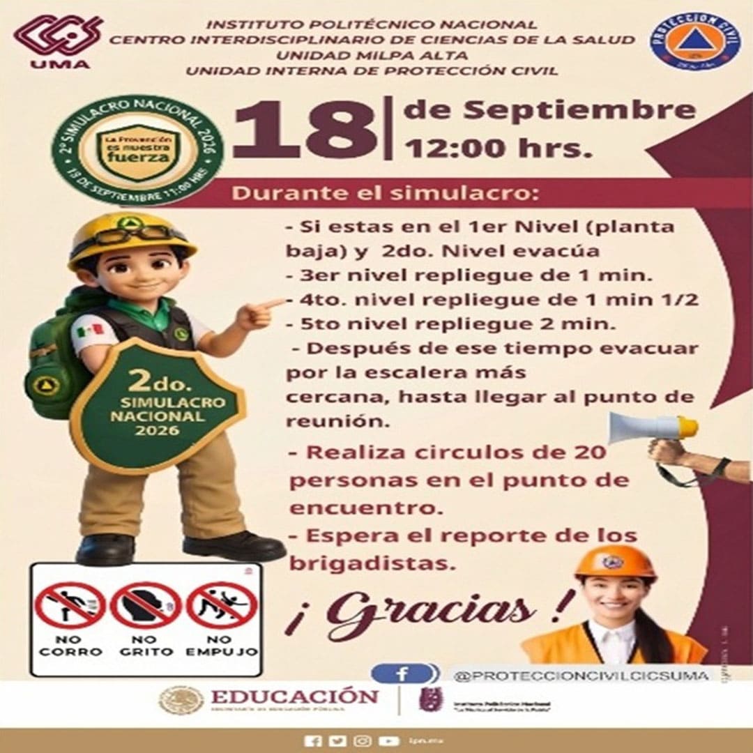 2do simulacro nacional 2026