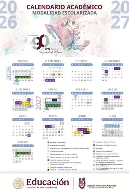 Calendario Sesiones COSIE