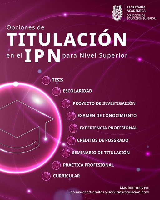 opciones titulacíon